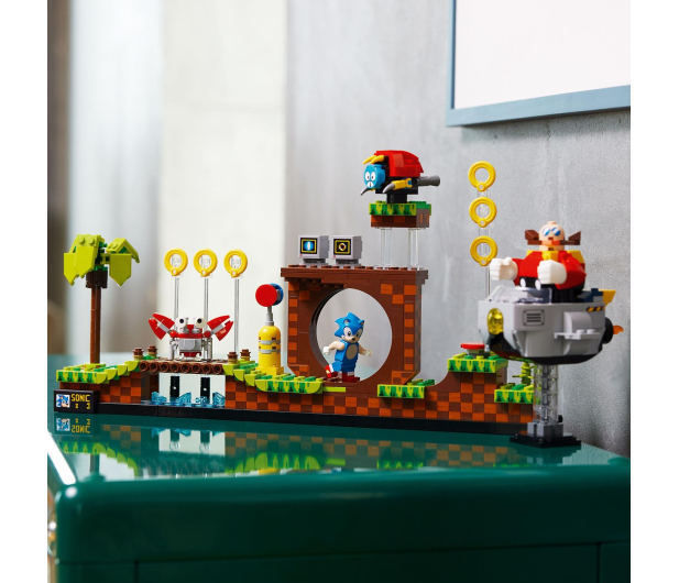 LEGO Ideas 21331 Sonic the Hedgehog™ – Strefa Zielonego Wzgórza - 1088233 - zdjęcie 9